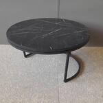 City salontafel, zwart/wit